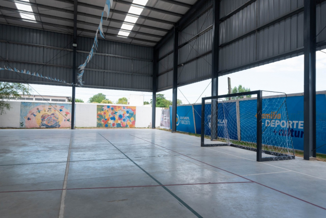 La Provincia continúa con los trabajos de infraestructura deportiva