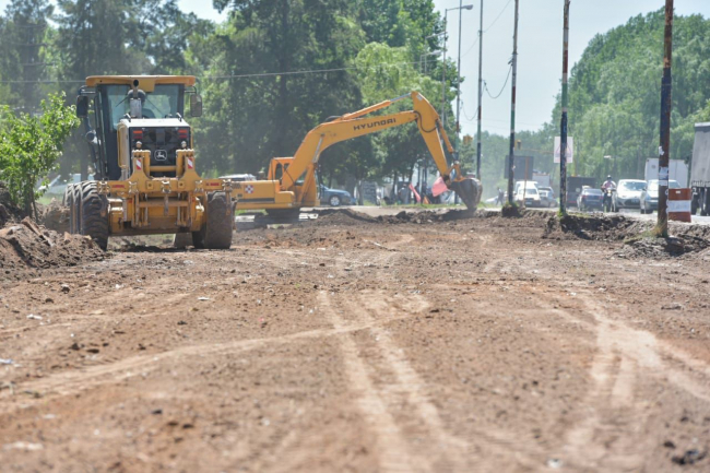 Avanzan los trabajos en la Ruta Provincial N° 24