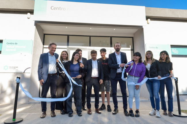 En Hurlingham, se inauguró el Centro de Salud Mental Juvenil 