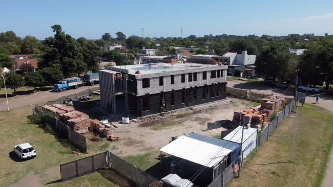 Etapa final para la construcción de la Casa de la Provincia en Salliqueló