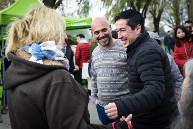 San Fernando: Nardini y Andreotti inauguraron el Nuevo Paseo Canal