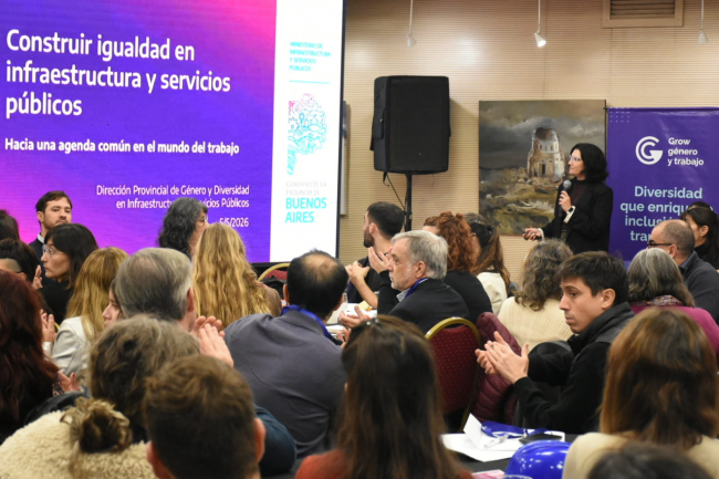 Encuentro “Construir igualdad en infraestructura y servicios públicos”