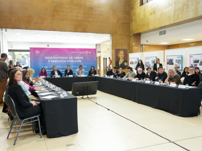 El MISP presentó herramientas para conocer, participar y auditar la obra pública