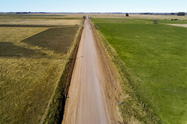 Avanzan las obras de Caminos Rurales