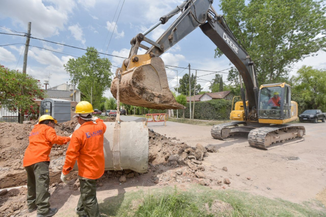 Cañuelas: Nardini supervisó avances de obras junto a Marisa Fassi