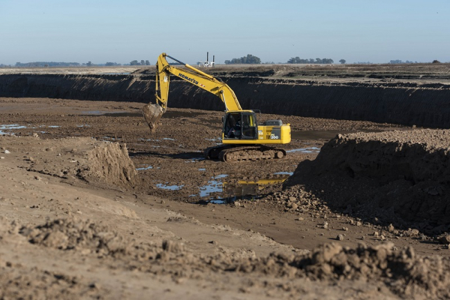 Provincia recuperó un crédito para el Plan del Río Salado