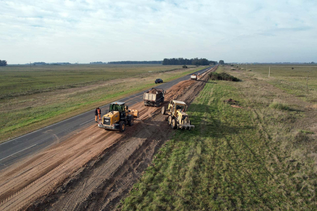 Avanza la repavimentación de la Ruta Provincial N°36