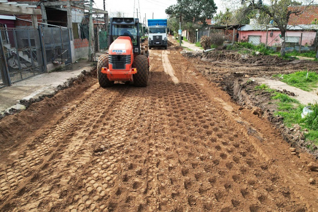 Avanzan las obras de Vialidad