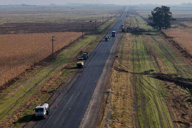 Avanzan las obras de Vialidad