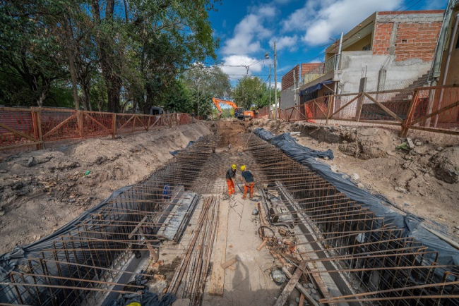 Avanzan las obras hidráulicas