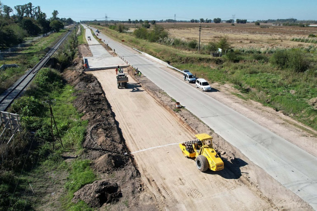 Avanzan las obras de Vialidad