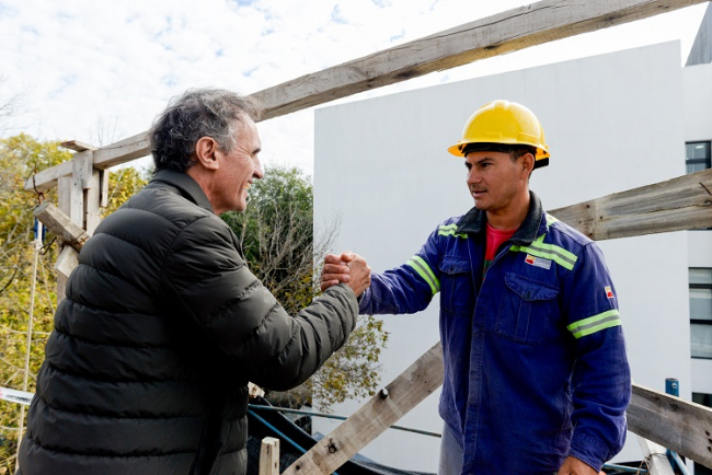 Avanzan las obras de Infraestructura.