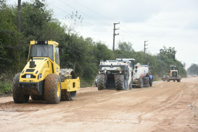 Avanzan las obras de Vialidad