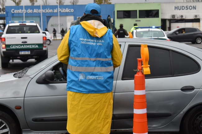 Se incrementan los controles de tránsito en la provincia.