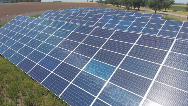 Provincia inicia las obras de dos parques solares en Saladillo