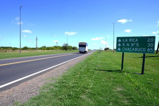 Chivilcoy: finalizó la repavimentación de la Ruta Provincial N° 30
