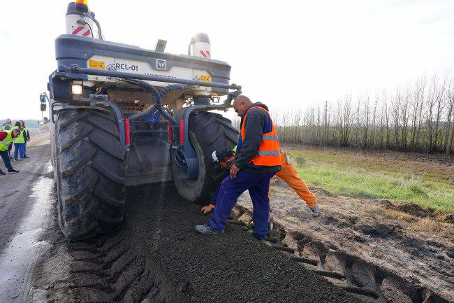 Avanza la repavimentación de la Ruta Provincial N°36