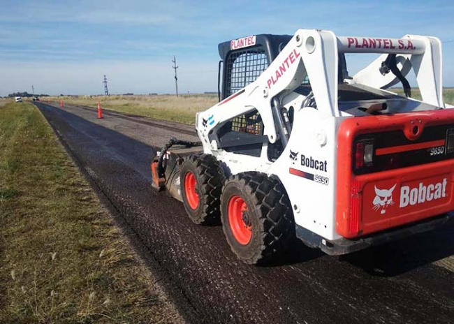 Comenzó la obra de repavimentación y ensanche de la Ruta Provincial 73