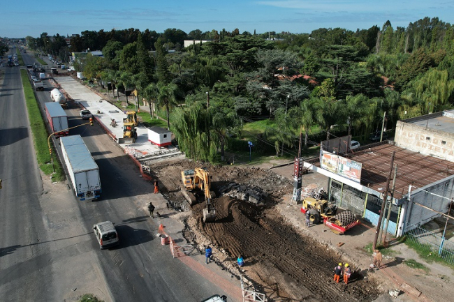 Avanzan las obras de Vialidad