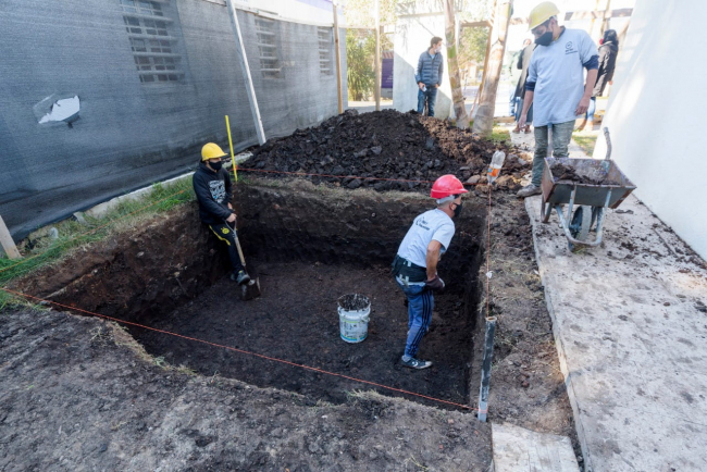 Avanzan las obras del Fondo de Infraestructura Municipal en Quilmes