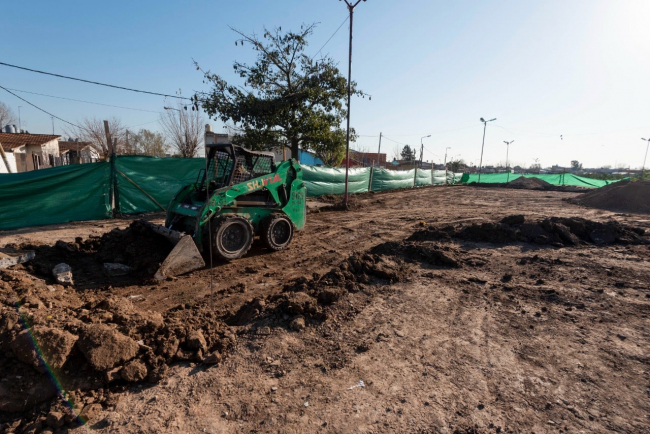 Quilmes Avanzan obras en barrios vulnerables para más de 4 mil vecinas y vecinos