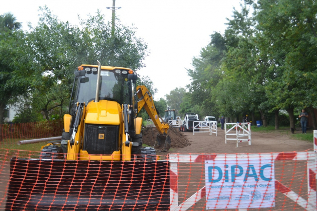 Bragado: Comenzó la ejecución de obra cloacal que beneficiará a 3000 habitantes