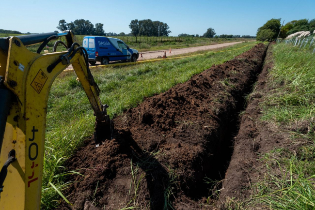 Licitación para obras de gas natural