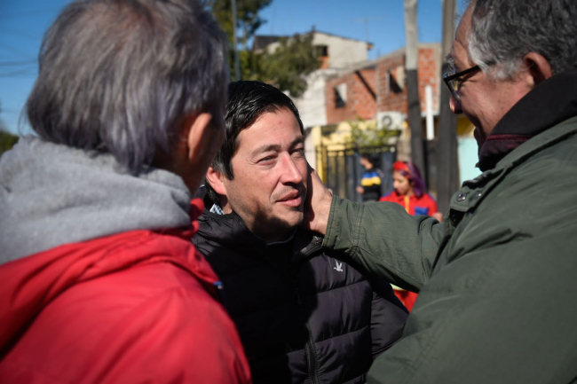 Nardini y Correa inauguraron obras hidráulicas y de asfalto en Tortuguitas