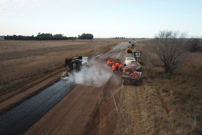 Obras de repavimentación