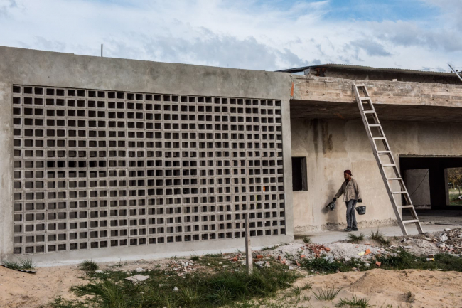 Benito Juárez: La Provincia ejecuta obras viales, hidráulicas y de arquitectura