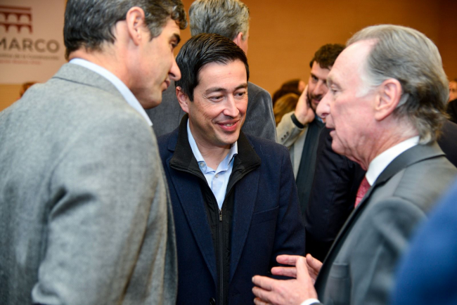 Nardini participó de los festejos de la Cámara Argentina de la Construcción