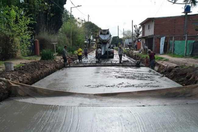 Avanza la obra que vinculará a la Ruta Provincial N°23 con el Camino N°074-01