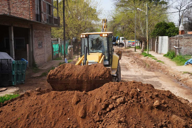 Avanza la obra que vinculará a la Ruta Provincial N°23 con el Camino N°074-01