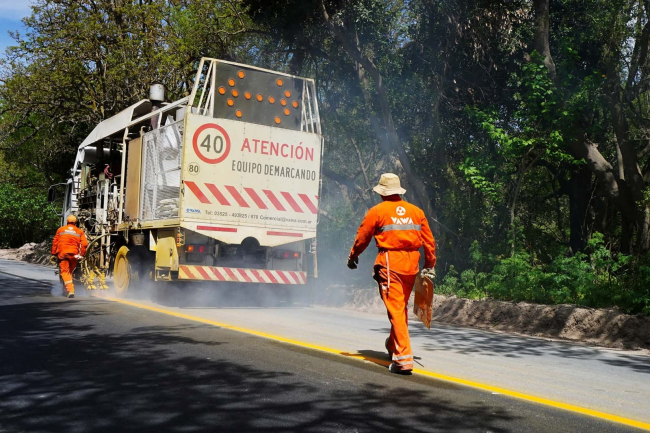 Comenzaron los trabajos finales para la pavimentación de la Ruta N°11