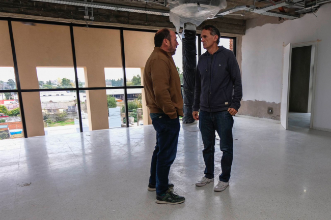Katopodis recorrió obras en ejecución en el Partido de General Paz