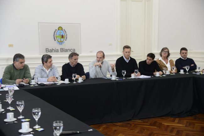 Se conformó el Consejo Asesor para la reconfiguración hidráulica de Bahía Blanca