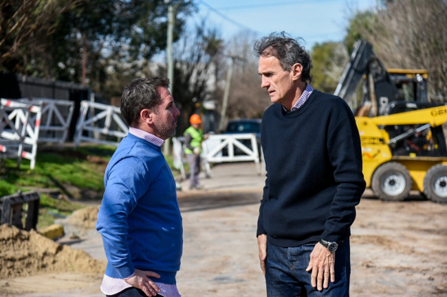 Katopodis en Ituzaingó: “Axel hace Obra Pública. Milei la frena”