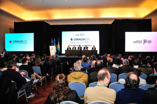 Katopodis realizó la apertura de Conagua 2025