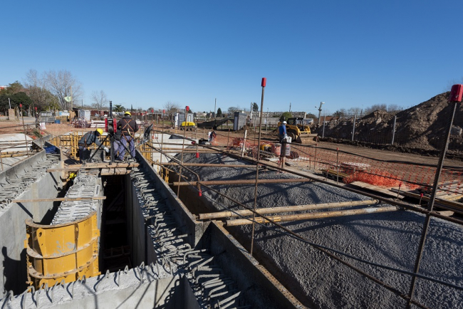 Avanzan las obras de infraestructura