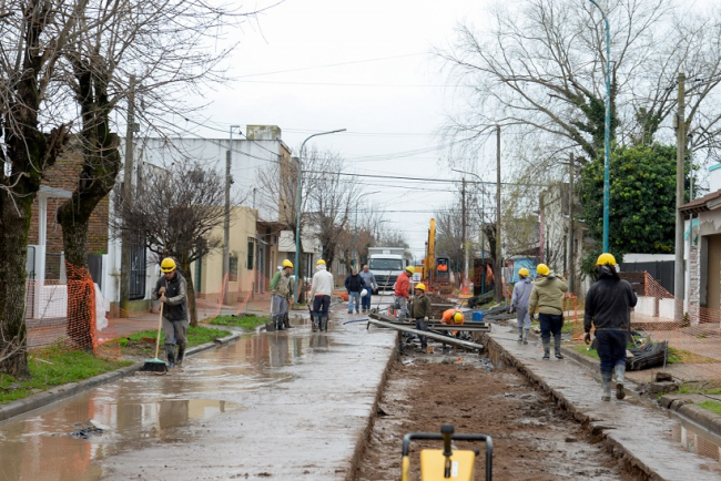 Avanzan las obras de infraestructura