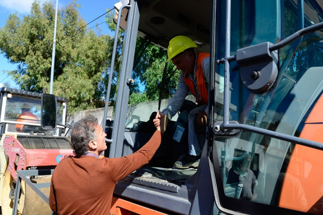 Avanzan las obras de Vialidad