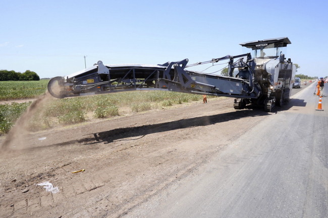 La Provincia invierte más de 1.500 millones de pesos para mejorar la Ruta 32