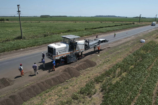 La Provincia invierte más de 1.500 millones de pesos para mejorar la Ruta 32