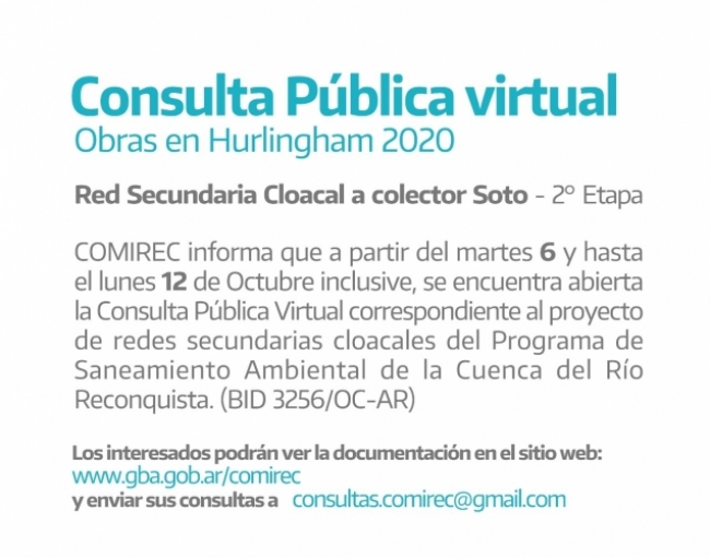 Consulta Pública Virtual