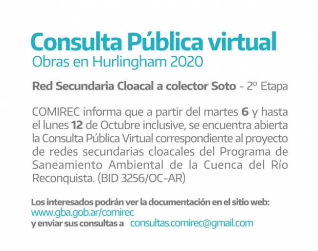 Consulta Pública Virtual