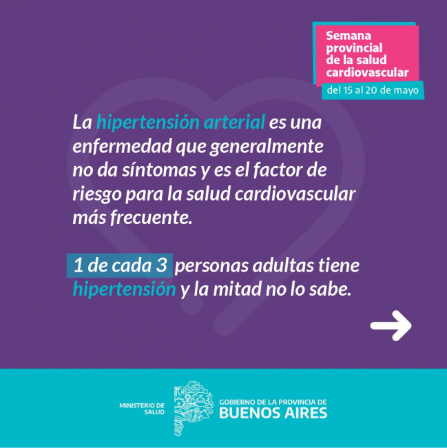 La Provincia realiza actividades en la Semana de la Salud Cardiovascular image 1