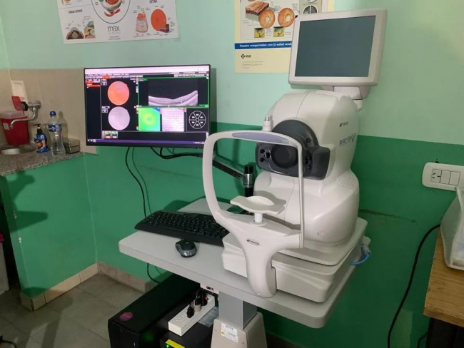 La Provincia instaló tres tomógrafos ópticos en hospitales públicos image 1