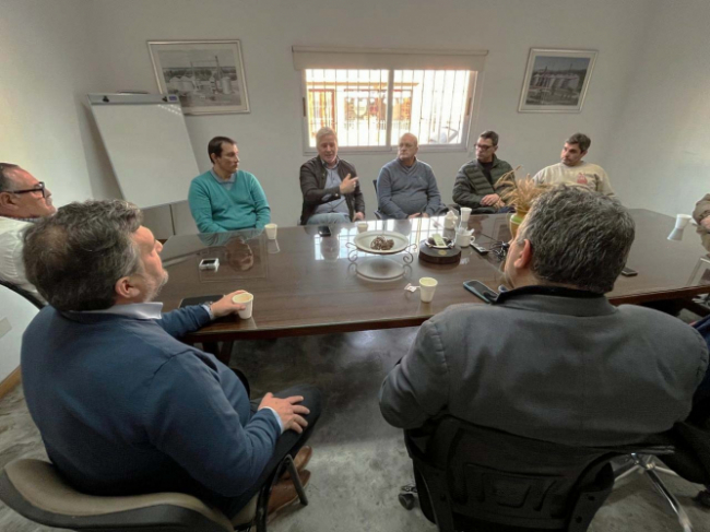 se reunieron con el intendente local Durante la recorrida, autoridades del Ministerio