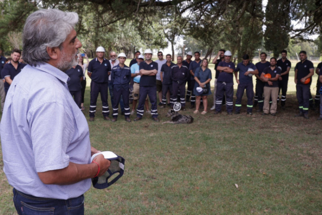 Correa destacó el "colectivo de compañeras y compañeros