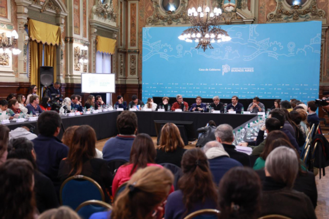 Durante el plenario en Casa de Gobierno se presentó el